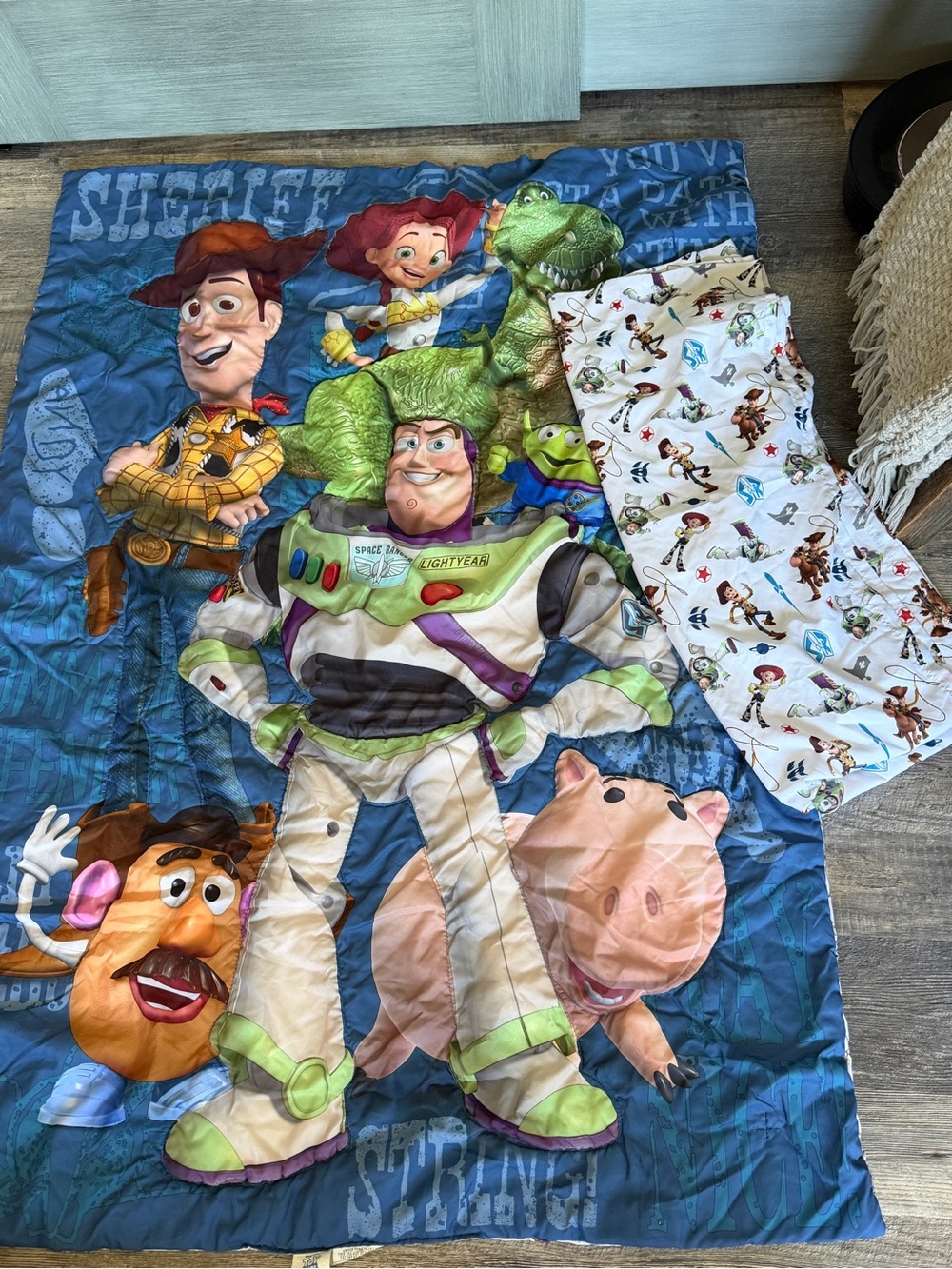 Disney Pixar Toy Story NoJo Toddler Comforter & Flat Sheet Set